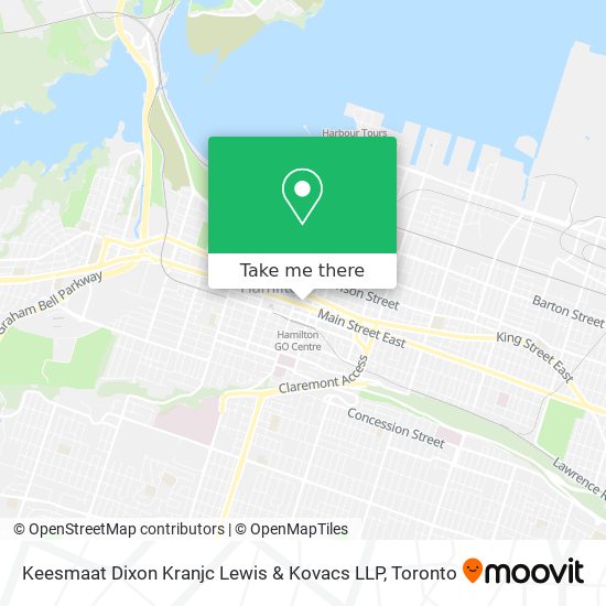 Keesmaat Dixon Kranjc Lewis & Kovacs LLP map