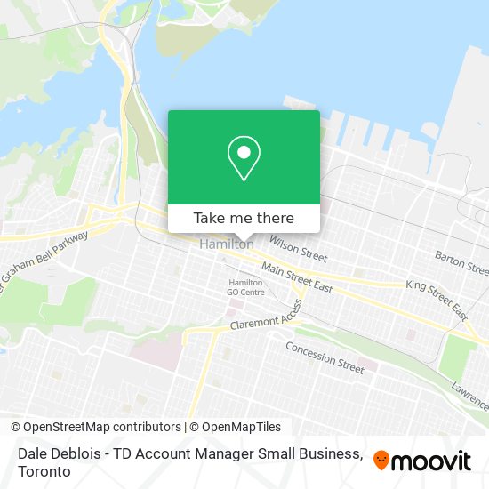 Dale Deblois - TD Account Manager Small Business plan