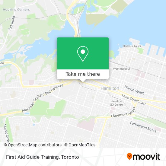 First Aid Guide Training map
