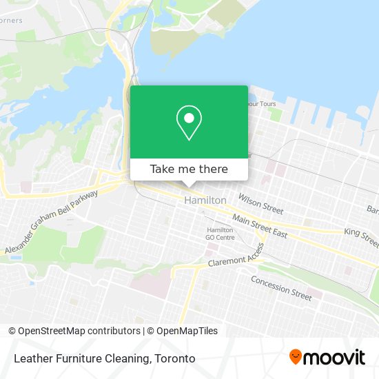 Leather Furniture Cleaning map