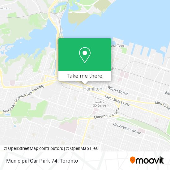 Municipal Car Park 74 plan