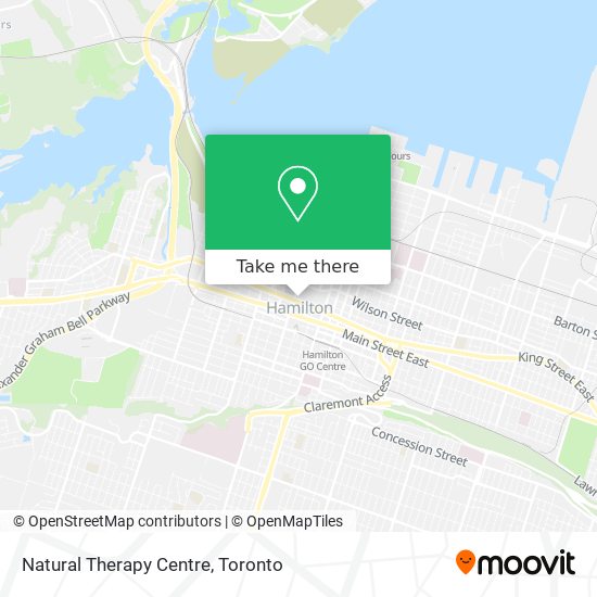 Natural Therapy Centre map