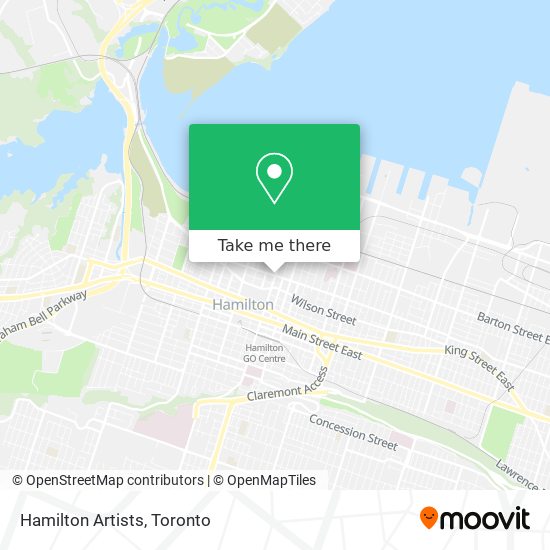 Hamilton Artists plan