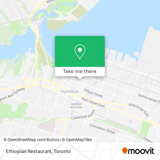 Ethiopian Restaurant map