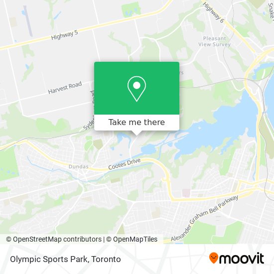 Olympic Sports Park map