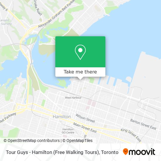 Tour Guys - Hamilton (Free Walking Tours) plan