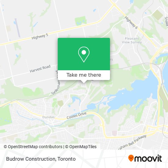 Budrow Construction map