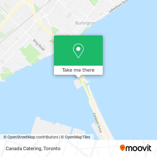 Canada Catering map