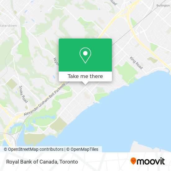 Royal Bank of Canada map