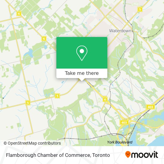 Flamborough Chamber of Commerce map