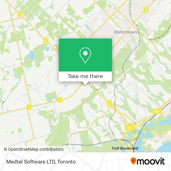 Medtel Software LTD map