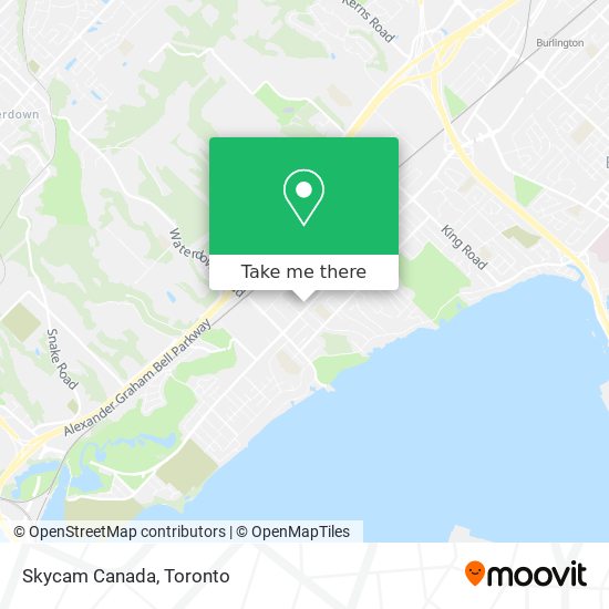 Skycam Canada map