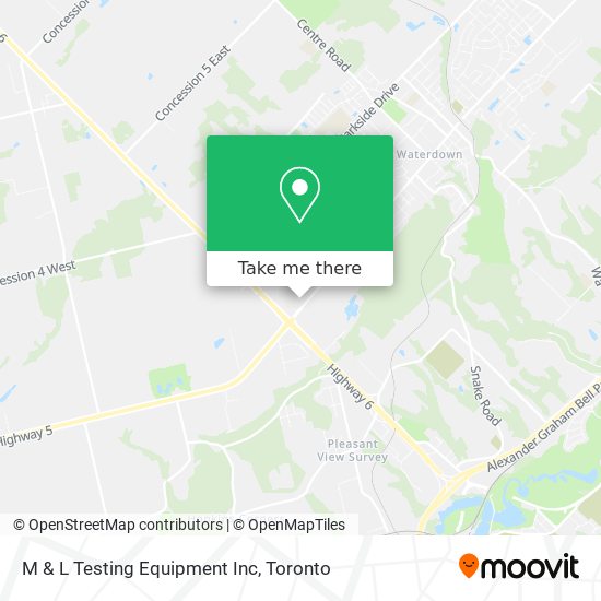 M & L Testing Equipment Inc map