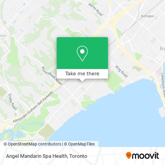 Angel Mandarin Spa Health map