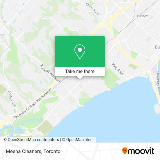 Meena Cleaners map