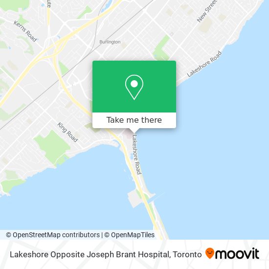 Lakeshore Opposite Joseph Brant Hospital plan