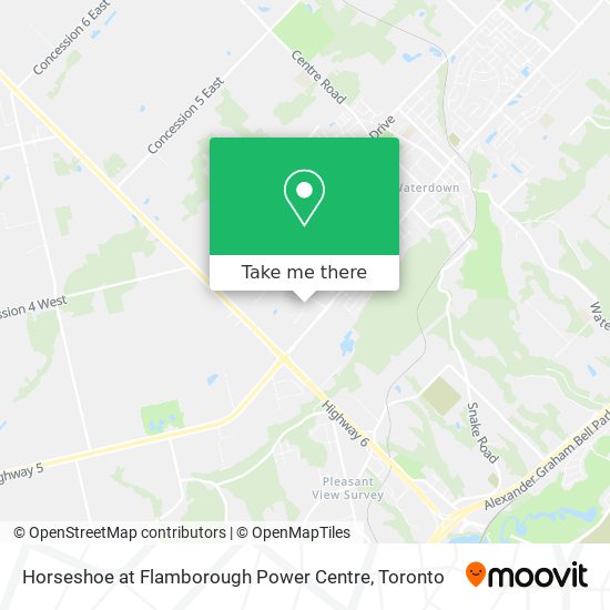 Horseshoe at Flamborough Power Centre map