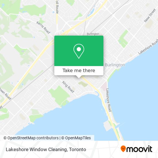 Lakeshore Window Cleaning map