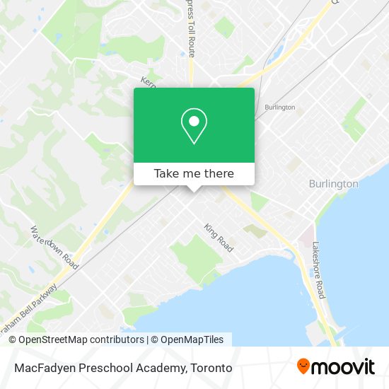 MacFadyen Preschool Academy map