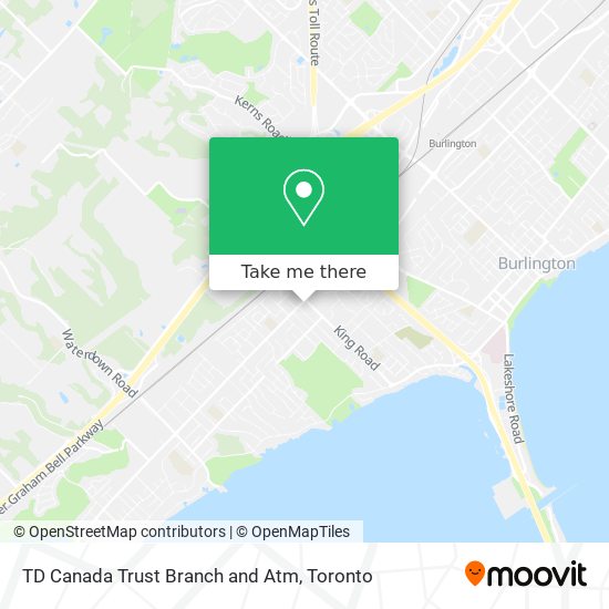 TD Canada Trust Branch and Atm map