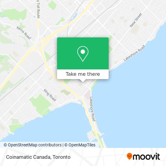 Coinamatic Canada map