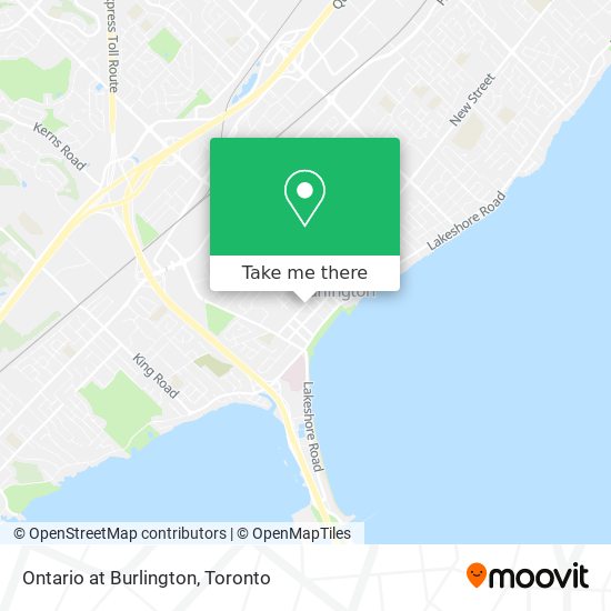 Ontario at Burlington plan