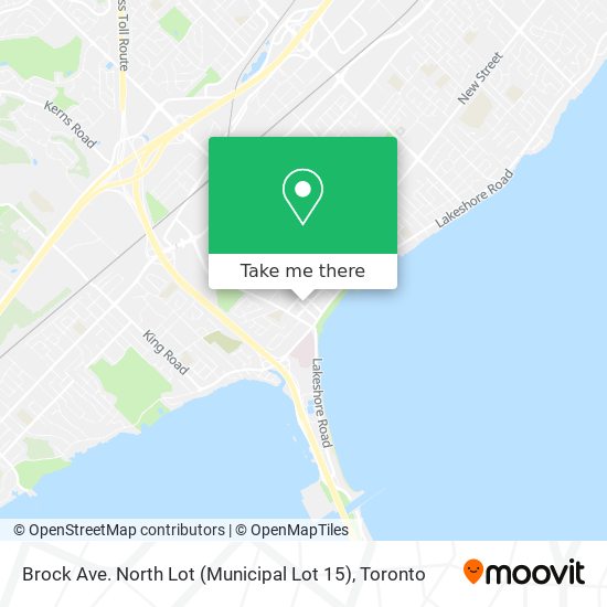 Brock Ave. North Lot (Municipal Lot 15) plan