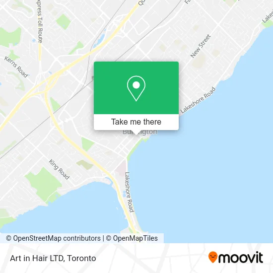 Art in Hair LTD map