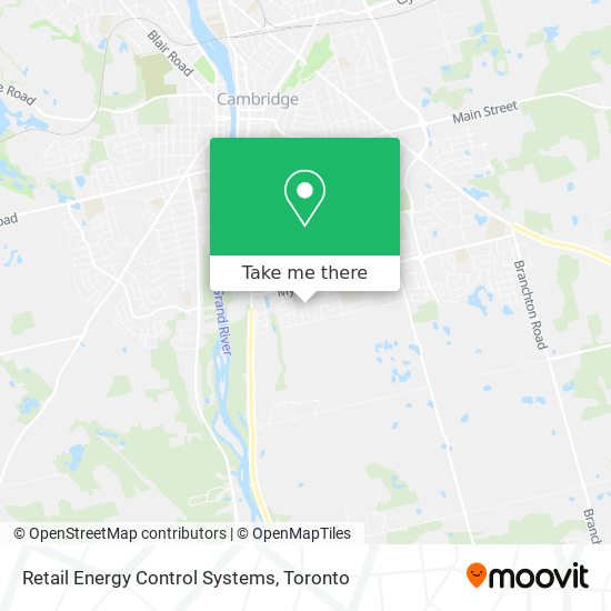 Retail Energy Control Systems map