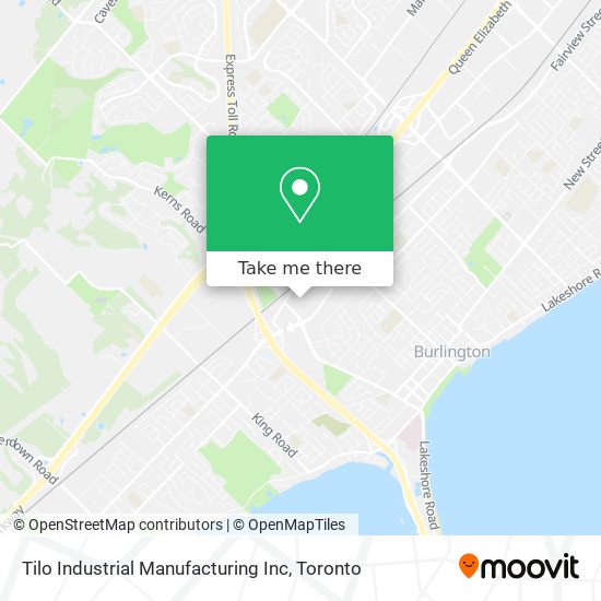 Tilo Industrial Manufacturing Inc map