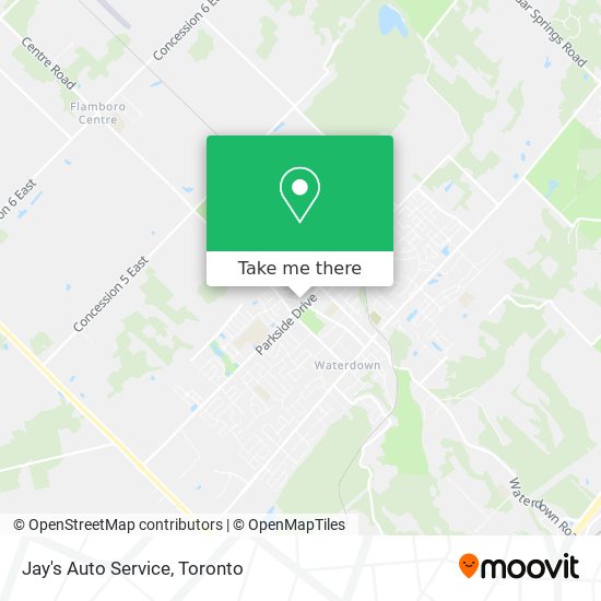 Jay's Auto Service map