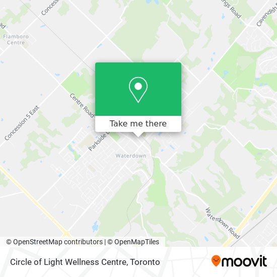 Circle of Light Wellness Centre map