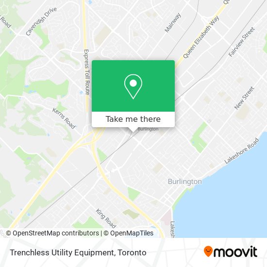 Trenchless Utility Equipment map