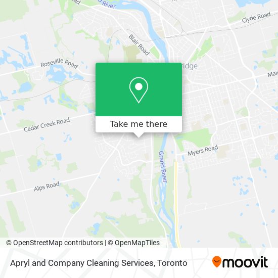 Apryl and Company Cleaning Services map