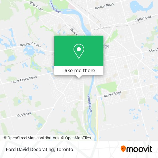 Ford David Decorating map