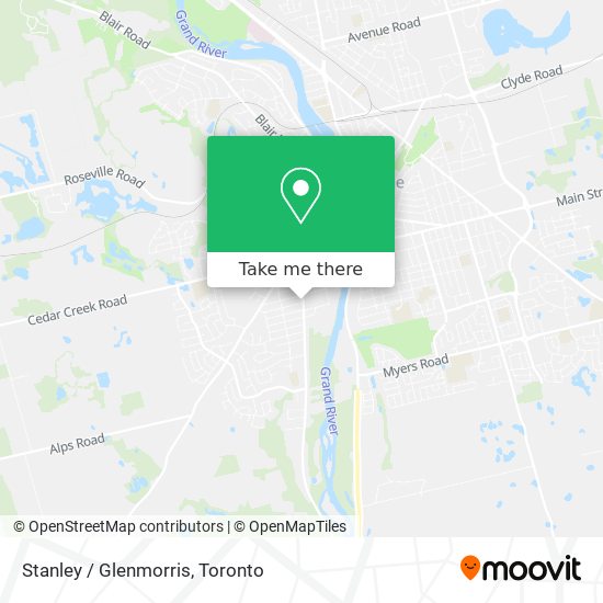 Stanley / Glenmorris map