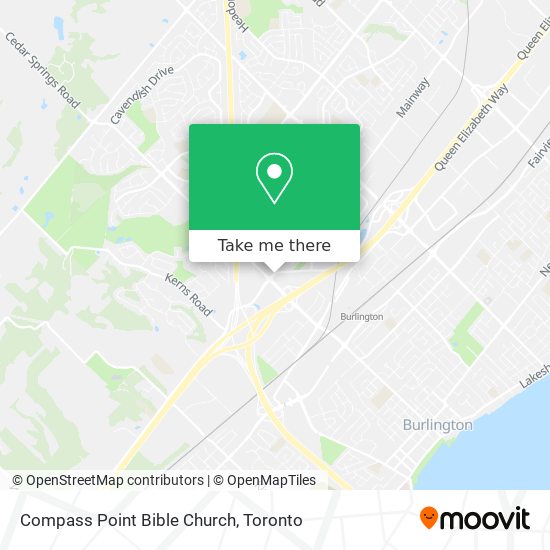 Compass Point Bible Church map