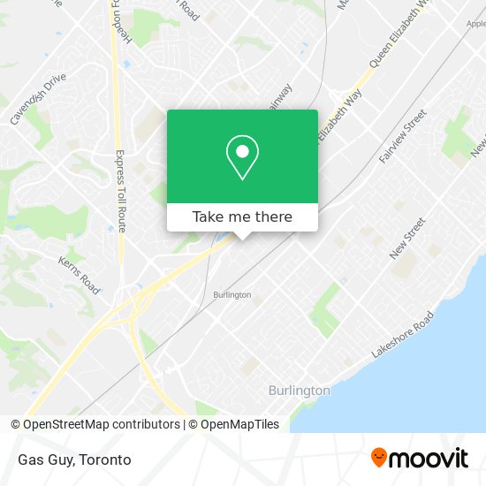Gas Guy map