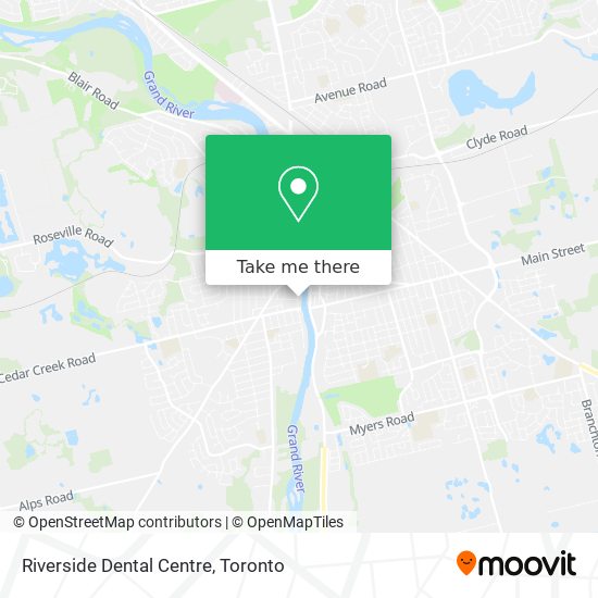 Riverside Dental Centre map