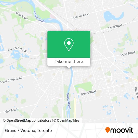 Grand / Victoria map