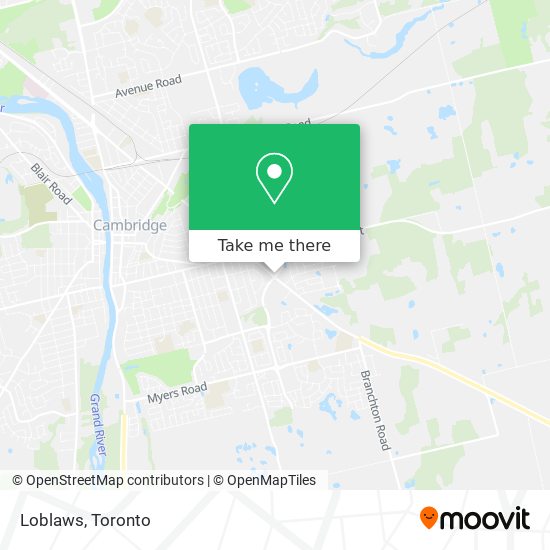 Loblaws map