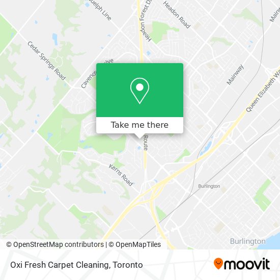 Oxi Fresh Carpet Cleaning map