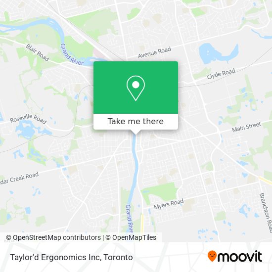 Taylor'd Ergonomics Inc map