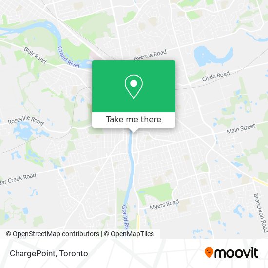 ChargePoint map