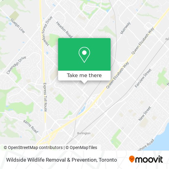 Wildside Wildlife Removal & Prevention map