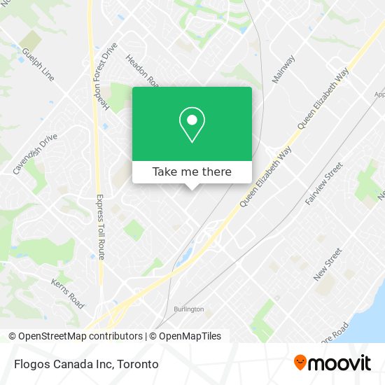 Flogos Canada Inc map