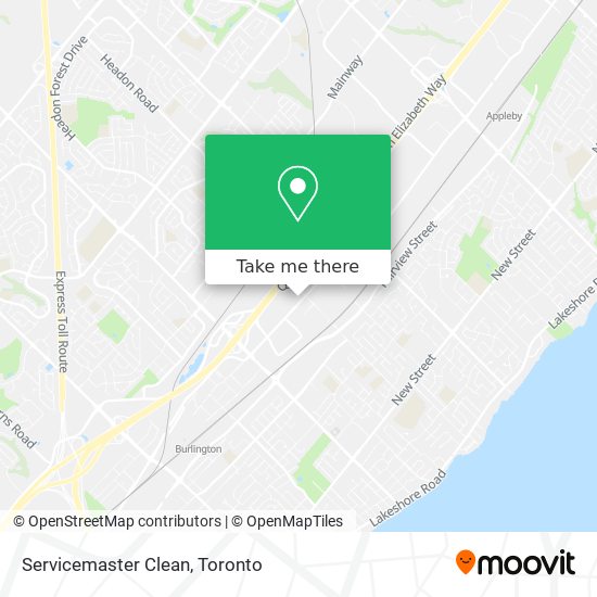 Servicemaster Clean map