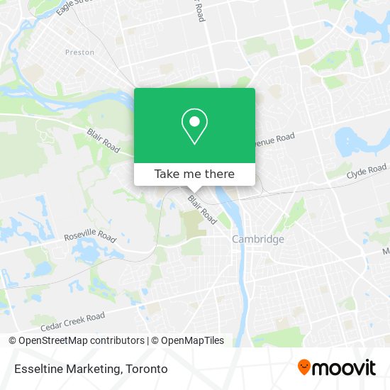 Esseltine Marketing map