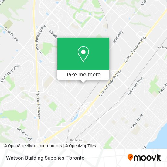 Watson Building Supplies map