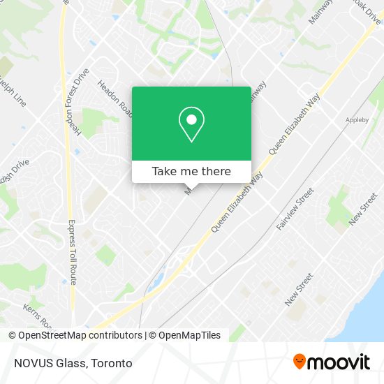 NOVUS Glass map